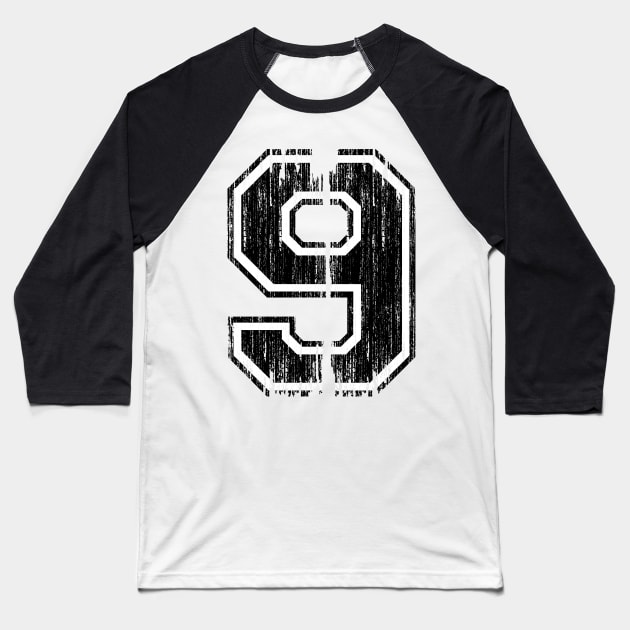 Varsity Sports Letter 9 Baseball T-Shirt by Adatude